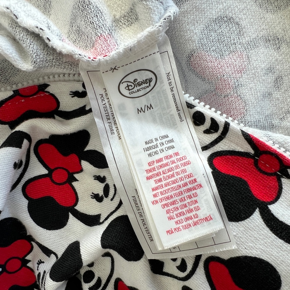 Disney Minnie Mouse MXYZ Onesie Pajama Adult Cozy Y2K Kawaii Cartoon - Picture 14 of 14
